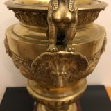 Large gilded bronze cut