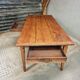 Antique dining table, rural oak table 90 x 200 cm