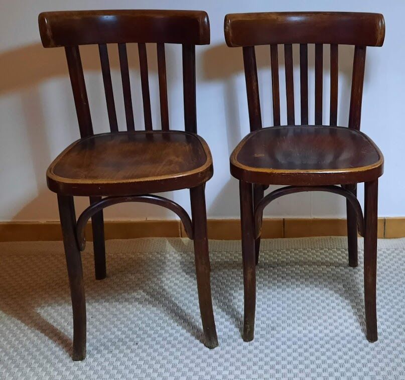 Lot de chaises bistot