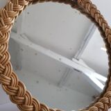 Mirror rattan Diam.24