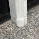 Louis XV style Carrara marble fireplace circa 1900