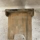 Rustic wooden bench