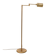 Lampe de sol à bras articulé en laiton Holtkoetter des années 1980, Allemagne