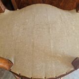 Louis Philippe period desk chair, circa 1840 - Molded wood