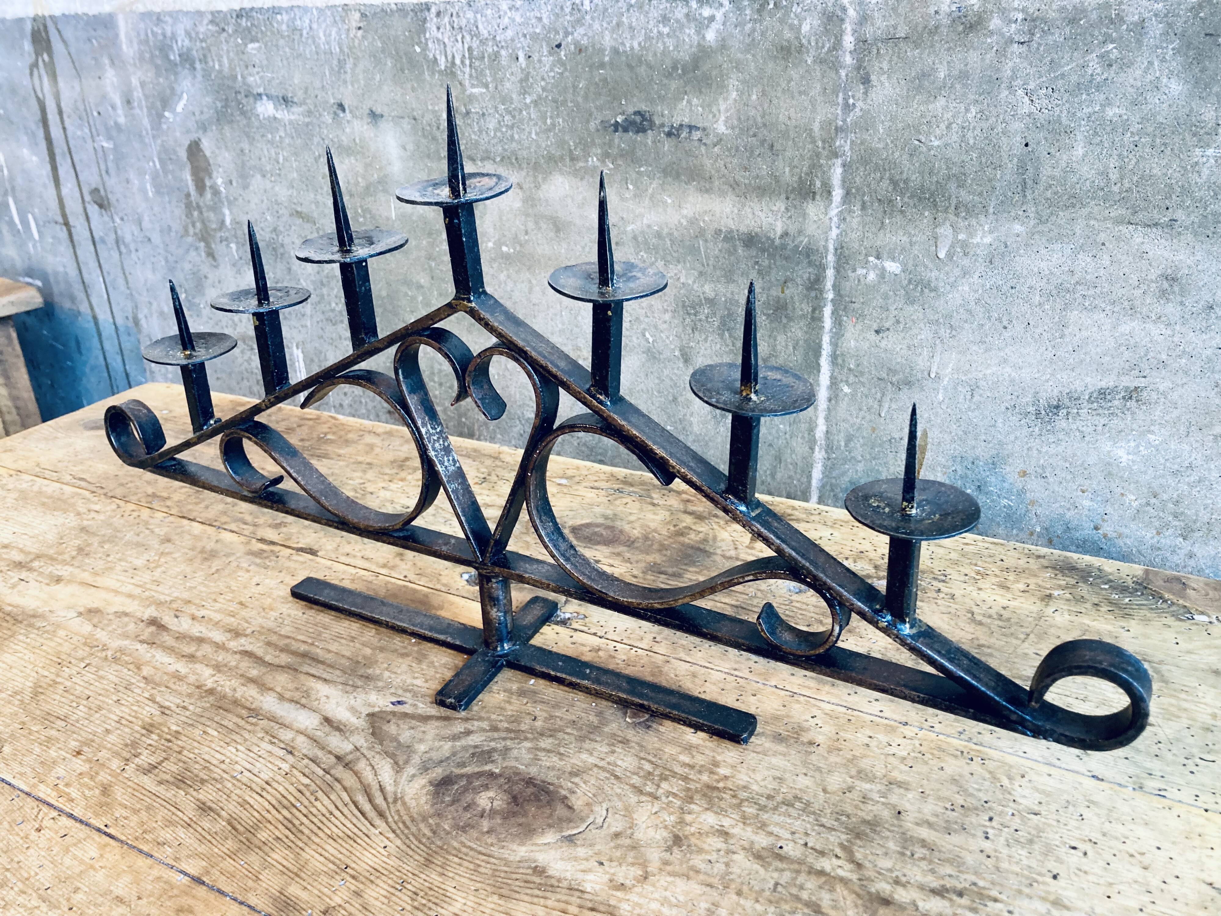 Candlestick pique candle