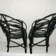 Paire de fauteuils de jardin  des années 50