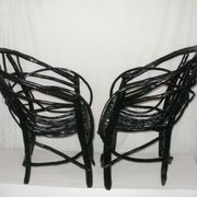 Pair of garden armchairs from the 50s