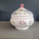 Soupière en faience émaillée Sarreguemines modèle Rouen  - compatible lave-