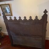 Neo-Gothic chest bench
