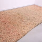 Large Vintage Beni Mguild Rug 221 x 452 cm - Old Moroccan Rug - Berber Rug