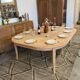 Extendable table with several options.
