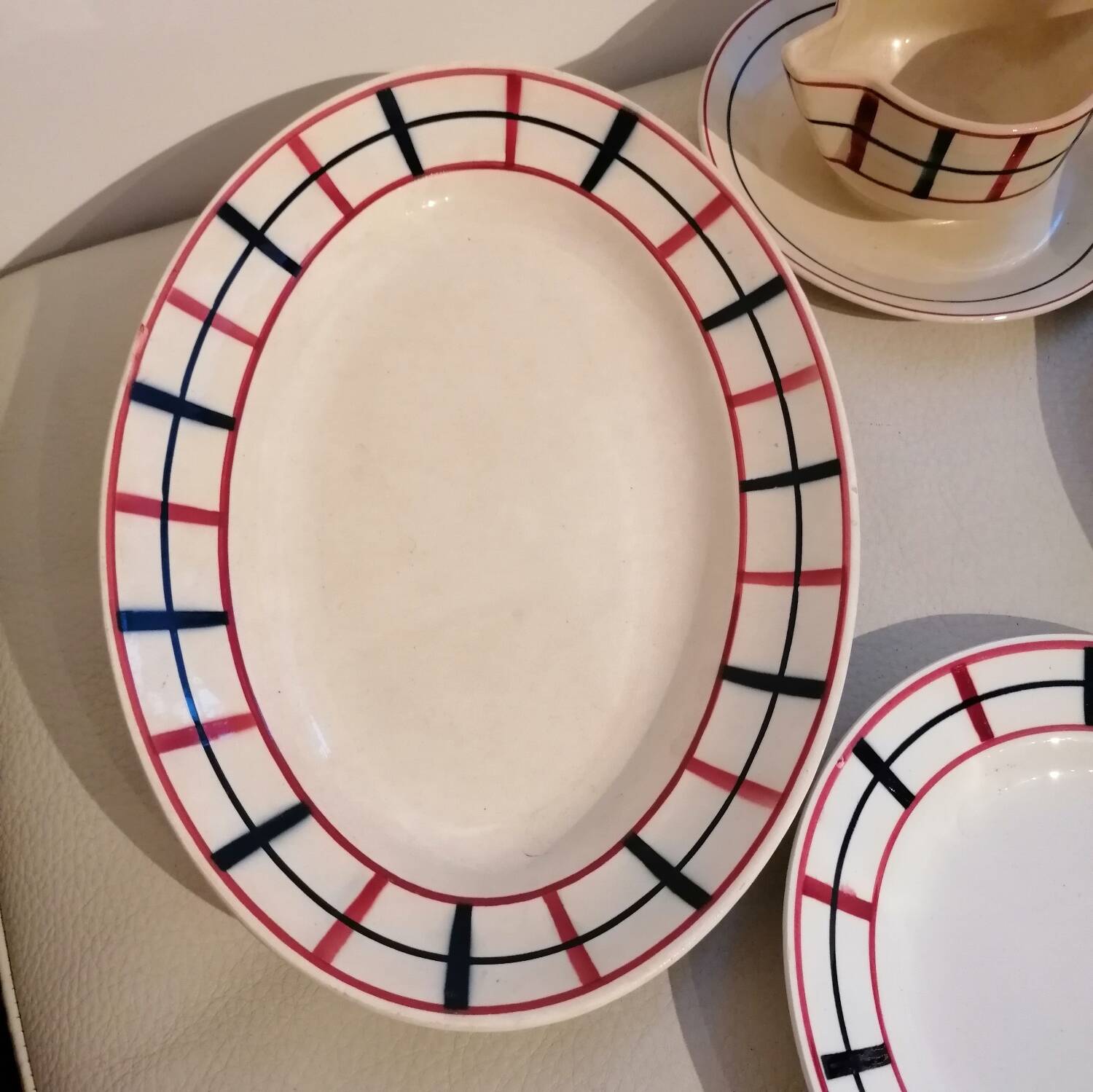 Old Basque tableware Saint Amand