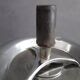 vintage standing ashtray, 50s/60s