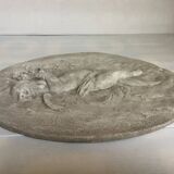 Bas-relief cherub angel