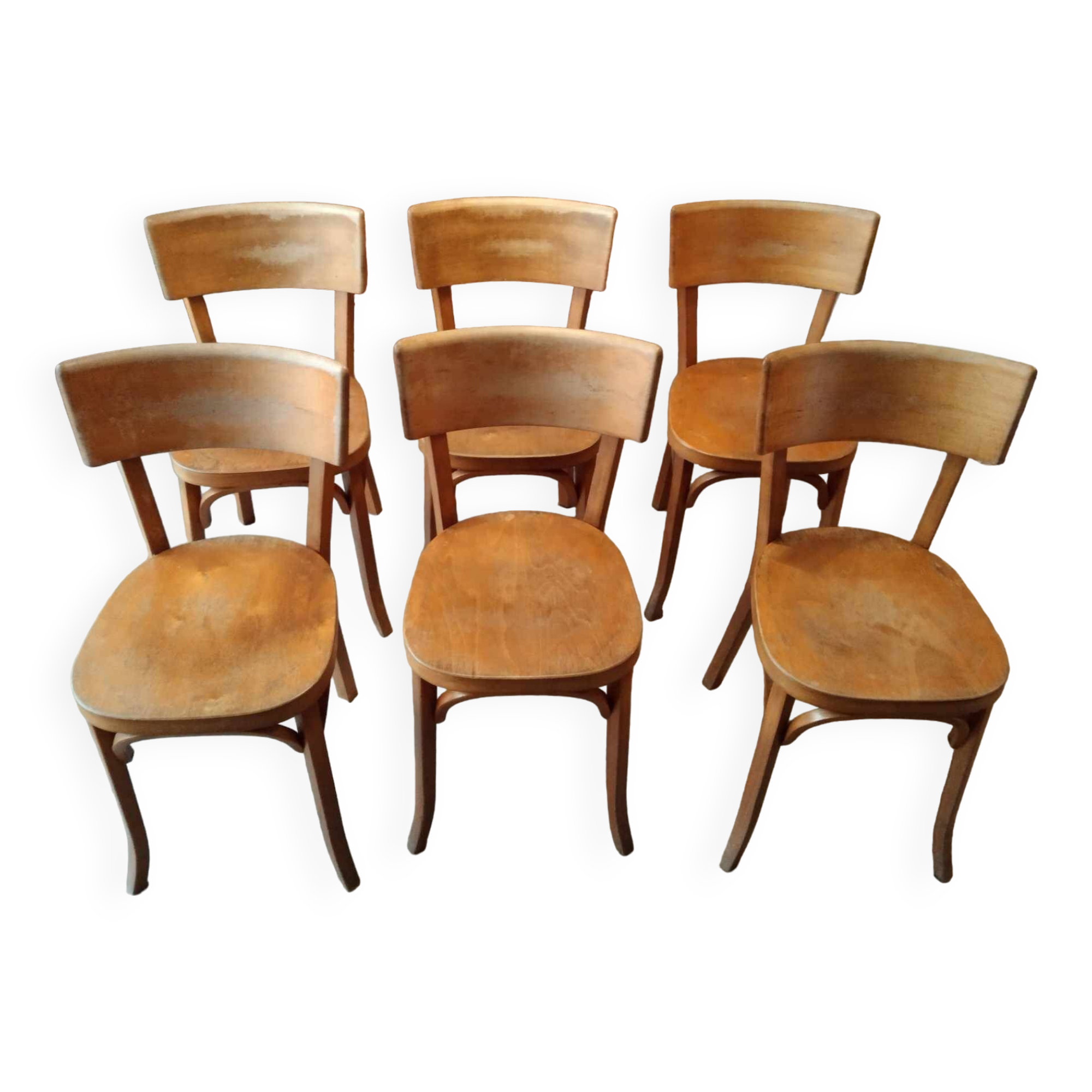 6 Baumann bistro chairs