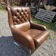 Fauteuil Varam pieds luge