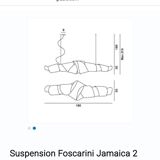 Foscarini pendant light jamaica model