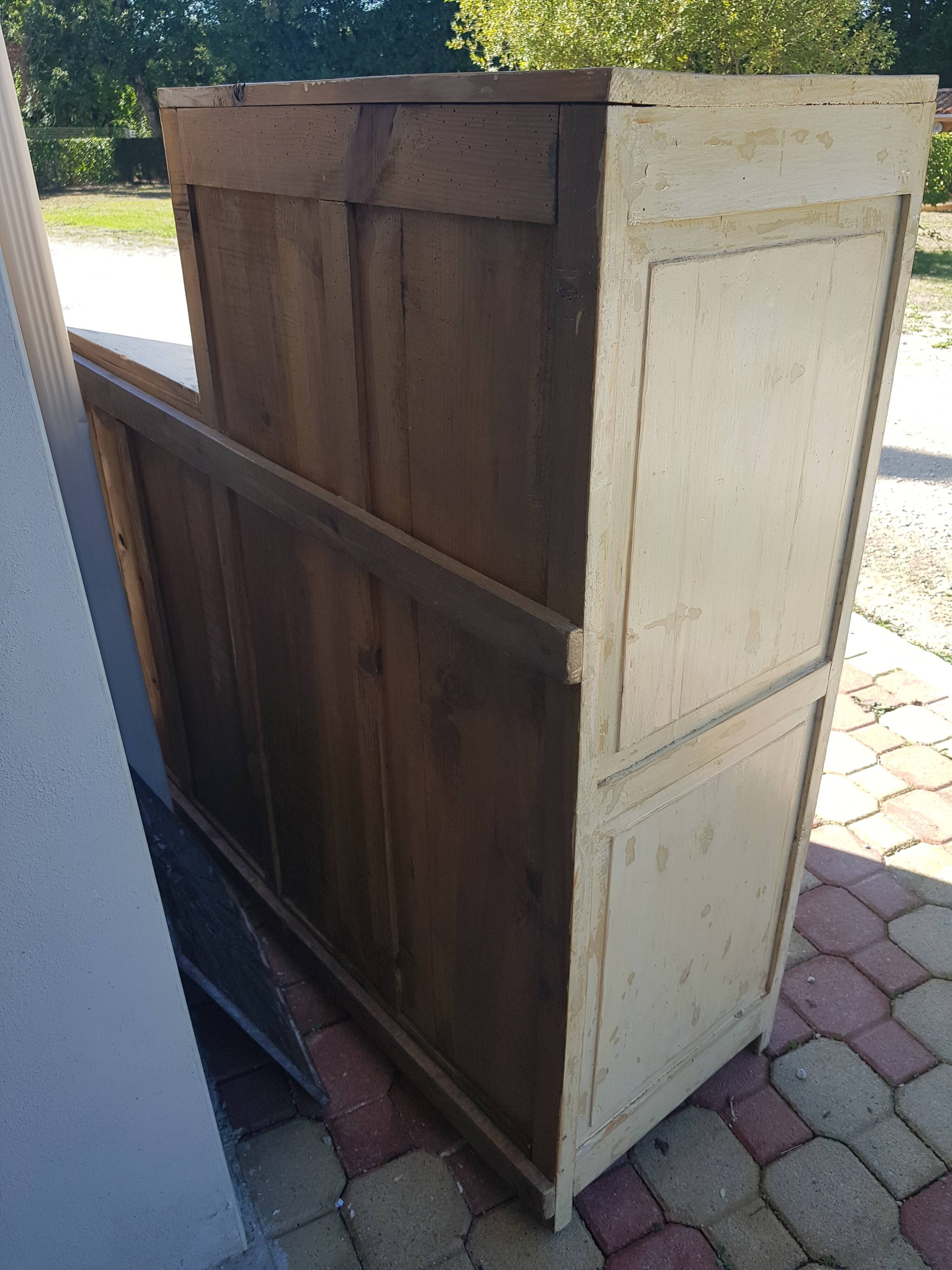 Asymmetrical vintage buffet