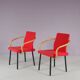 1980s “Mandarin” chairs by Ettore Sottsass for Knoll International, USA