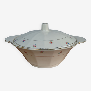 Sarregemines tureen, floral motif