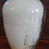Large mouth-blown vase La Rochère