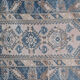 Tapis bleu turc Oushak 110 x 181 cm