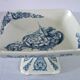 Small Renaissance earthenware compote dish, Clairefontaine JS & Cie, 19th century.