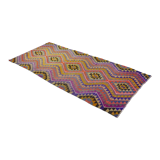 Anatolian handmade kilim rug 310 cm x 147 cm