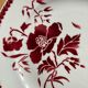 Dessert plates with lily flowers from Saint Amand.