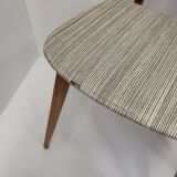 Suite of 6 vintage chairs 1950