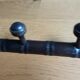 Wall-mounted coat rack 4 hooks