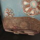 Glazed ceramic vase