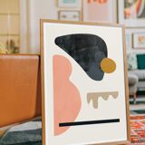Floating shapes No.. 4 A3