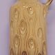 Vintage sand & brown west germany can vase scheurich