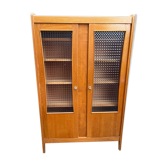 French glass cabinet - 1960 vintage