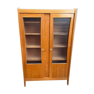 French glass cabinet - 1960 vintage