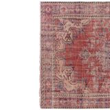 Vintage Turkish rug from Oushak, handwoven 182x276 cm