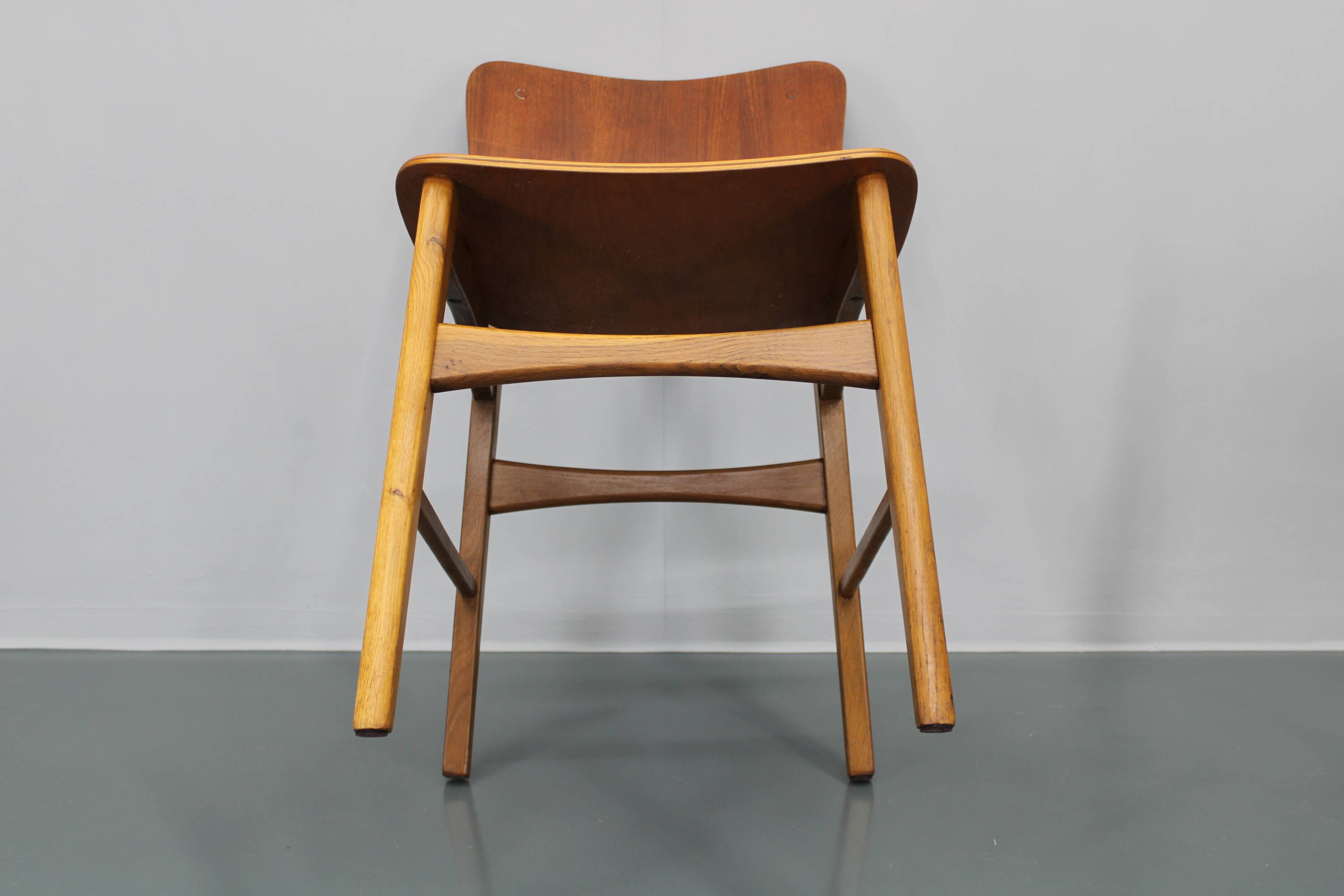 1960s Ib Kofod Larsen Set of 4 dining Chairs in Teak Finish, Denmark