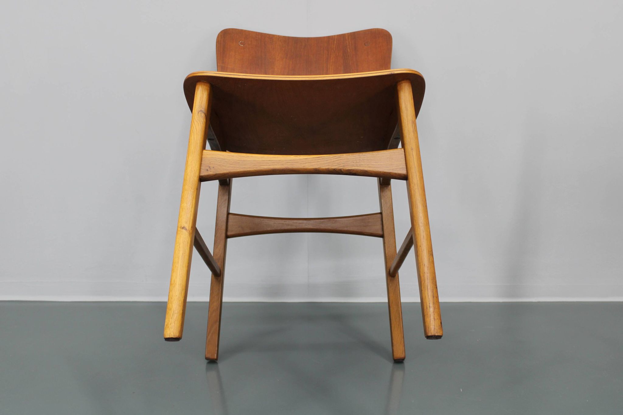 1960s Ib Kofod Larsen Set of 4 dining Chairs in Teak Finish, Denmark