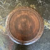Round top or centerpiece in worked wood dimension