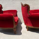 Paire de fauteuils Baroque Rococo