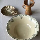 Old iron earth salad bowl