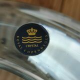 Crystal Royal Copenhagen Scandinavian Denmark Saladier