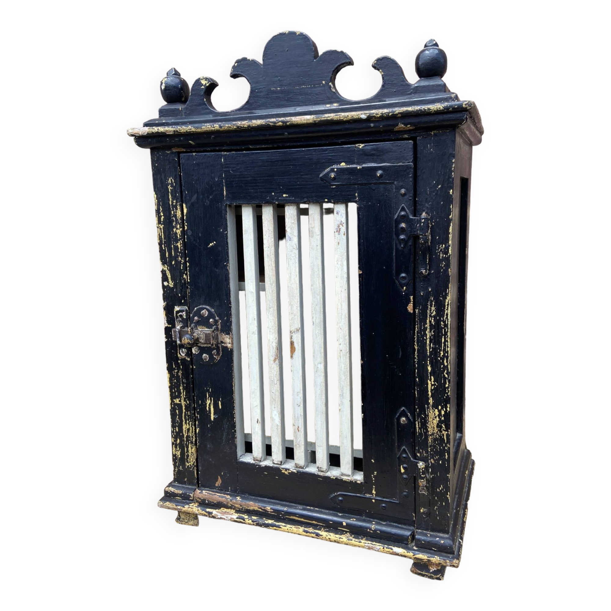 Egg cabinet 1930 wall vintage bohemian deco french food spices eggs wall cupboard