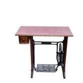 Bureau ancien meuble à coudre Singer