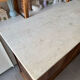 Buffet ancien avec plateau en marbre