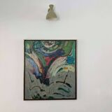 Midcentury abstract composition by Dutch artist Rien Goené (1929 – 2013)