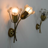Set of two wall lamps by Emil Stejnar for Rupert Nikol, 1950s