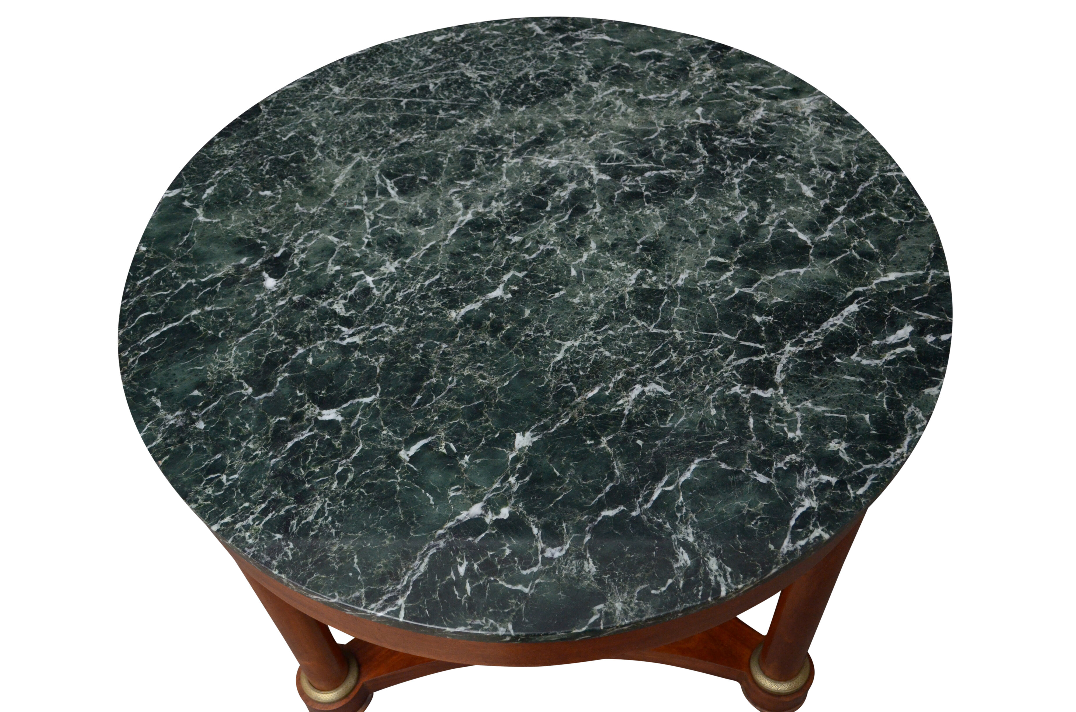 French mahogany gueridon table