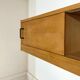 Vintage low sideboard set with matching wall unit.